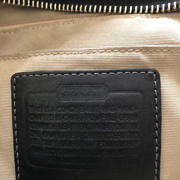 Coach leather bag with dust bag - Picture 5 of 7